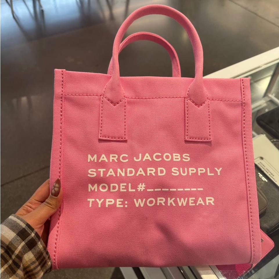 Marc Jacobs Pink Workwear Tote